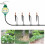 Sprinkler Timer for Yard, Multi-Functional Electronic Two Dial Digital Automatic Irrigation Controller with Rain Delay for Lawn Watering System 5