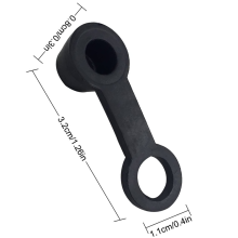 Brake Bleeder Screw Protectors, Rubber Grease Zerk Fitting Caps, Car Brake Bleeder Screw Caps, Waterproof Vehicle Brake Bleeder Nipple, For Bicycle