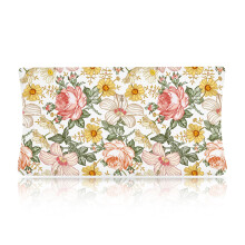 Baby Changing Pad Cover Soft Fabric Comfortable Infant Massage Mat Cover Vintage Floral Design