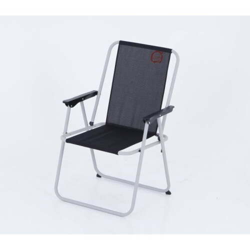 Fauteuil de camping - O'CAMP - Piccolo C001 - Pliable - Léger - Noir