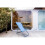 Chilienne 4 positions O'SUN - Bleu - Structure pliable et confortable 2