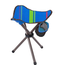 Lot de 2 sièges pliables 3 pieds de camping - O'Camp - Dimensions : 32 x 32 x 38 cm