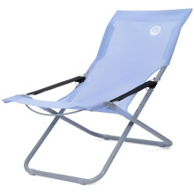 Sillón loggia en textilène plegable O'SUN - Azul - 94 x 62 x 102 cm