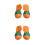 2St Verstelbare Clown En Halloween 5
