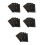 25Stk Dokumenten Covers Schwarz Mit Stilvollem Design 9