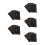 25Stk Dokumenten Covers Schwarz Mit Stilvollem Design 8