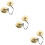 3Pcs Cymbals Set for Home Yoga Zen 10