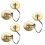 3Pcs Cymbals Set for Home Yoga Zen 8