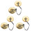 3Pcs Cymbals Set for Home Yoga Zen 3