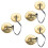 3Pcs Cymbals Set for Home Yoga Zen 7
