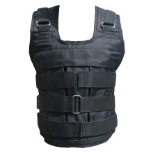 1St Zwart Fitness Gewichtsvest Comfortabel Duurzaam Workout