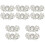 Witte Schoenclips Pumps En Accessoires 3