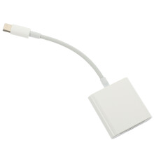 4Stk USB C Kartenleser Weiß ABS USB Otg Memory Card Adapter