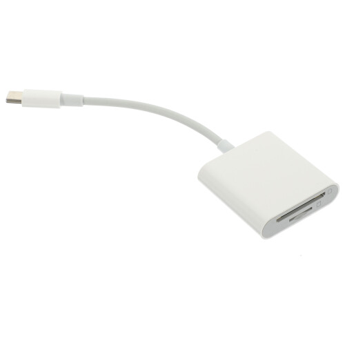 4Stk USB C Kartenleser Weiß ABS USB Otg Memory Card Adapter 1
