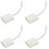 4Stk USB C Kartenleser Weiß ABS USB Otg Memory Card Adapter 7