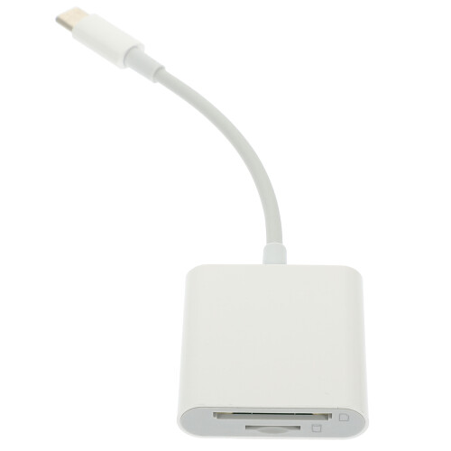 4Stk USB C Kartenleser Weiß ABS USB Otg Memory Card Adapter 2