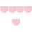 5St Roze Siliconen Retainer Case Voor Vrouwen, Draagbare Bewaarbox 6