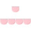 5St Roze Siliconen Retainer Case Voor Vrouwen, Draagbare Bewaarbox 7