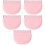 5St Roze Siliconen Retainer Case Voor Vrouwen, Draagbare Bewaarbox 9