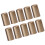 200St Professionele Gouden Heat-Shrink Capsules Wijnflessluitingen 1