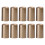 200St Professionele Gouden Heat-Shrink Capsules Wijnflessluitingen 2