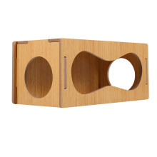 2St Hamster Huis Lichtgeel Schuilhut Knaagdieren