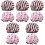 10St Elastische Douchemuts Waterdicht Voor Haar En Dames Assorti 4