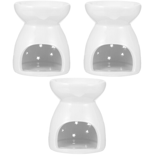 3St Wit Keramisch Theelichthouder Aroma Diffuser Voor Woonkamer 2