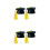 4St Compacte Zwarte Mini Doctoral Caps Van Resin Voor Souvenirs 5