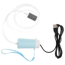 3Pcs Portable USB Aquarium Pump Sky-Blue ABS Oxygen Aerator