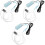 3Pcs Portable USB Aquarium Pump Sky-Blue ABS Oxygen Aerator 5
