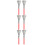 3Pairs Red Maple Handle Drum Brushes High-Carbon Steel for Percussion 11