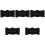 5Pcs Durable Black Polyester Car Roof Handle Easy Install Vehicle Grip 5