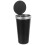3Pcs PP Car Trash Can with Lid Silver Small Bin for Vehicle Use 3