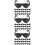 72Ud Gafas Mini Negras De Plástico Para Muñecas Y Utilería 9