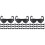 72Ud Gafas Mini Negras De Plástico Para Muñecas Y Utilería 6