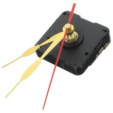 4Conjuntos Kit Movimento Relógio Preto Fácil Instalar Para DIY