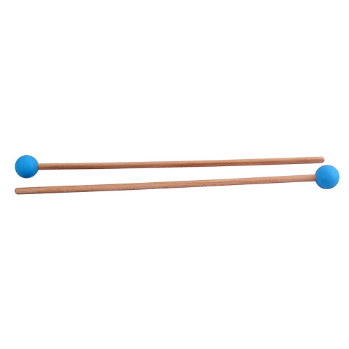 1Par Baquetas De Glockenspiel Com De Cor Azul Para Crianças 2