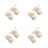 8Sets DIY Kalimba 17 Key Metal Replacement Kit with Saddle and Tools 6