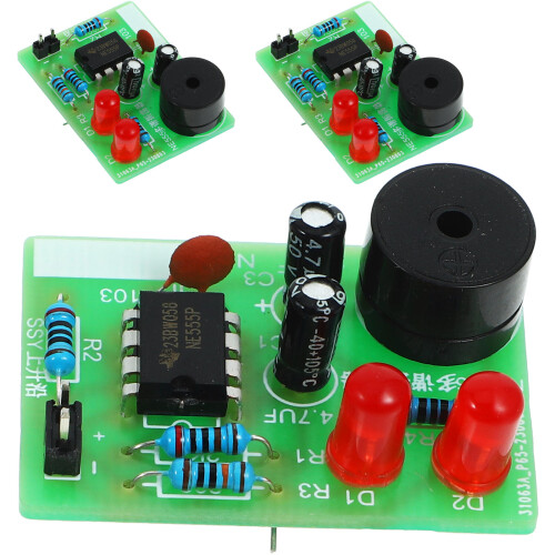 Set Pratica Saldatura Flash Circuit Kit Didattico Verde -4 1