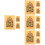 12Pcs Luck Amulet Assorted Color Decor 6