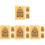 12Pcs Luck Amulet Assorted Color Decor 10