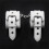 White Leather Adjustable Bondage Handcuffs with Soft PU Padding for Couple Play 1
