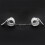 White Leather Adjustable Bondage Handcuffs with Soft PU Padding for Couple Play 3