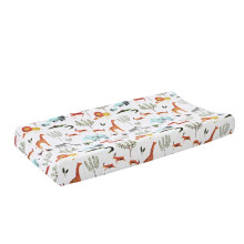 Changing Pad Cover Cotton Soft Breathable Waterproof Animal Print For Boys Girls Changing Table Pad Covers Pads
