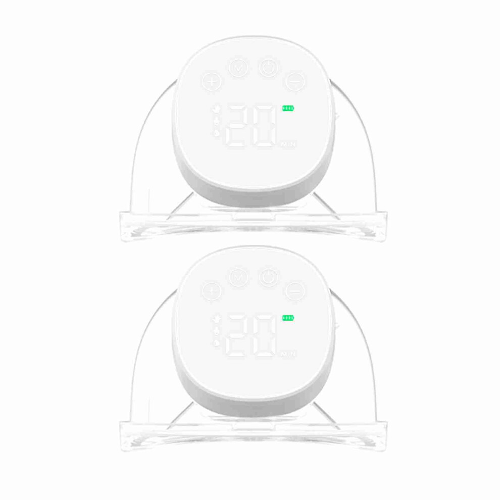 Hands-Free Wearable Breast Pump 9 Suction Levels 180ML Capacity 2pcs