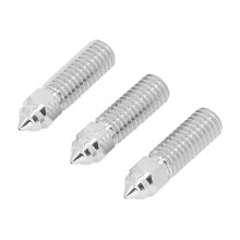 Chromium Zirconium Copper M6 Nozzle 3Pcs for Creality K1 3D Printer