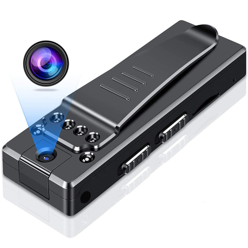 Φορητή κάμερα Mini Bodycam με περιστρεφόμενο φακό 1080P HD για υπαίθριο αθλητικό ταξίδι 1