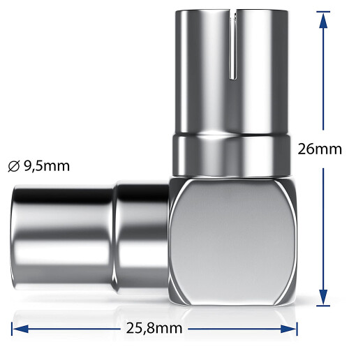 Compact Coaxial Connector For Easy Install, Versatile Application From Quick Connect To Space Saving 2