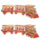2Pcs Light Brown Wooden Train Model for Desktop and Home Decoration 7